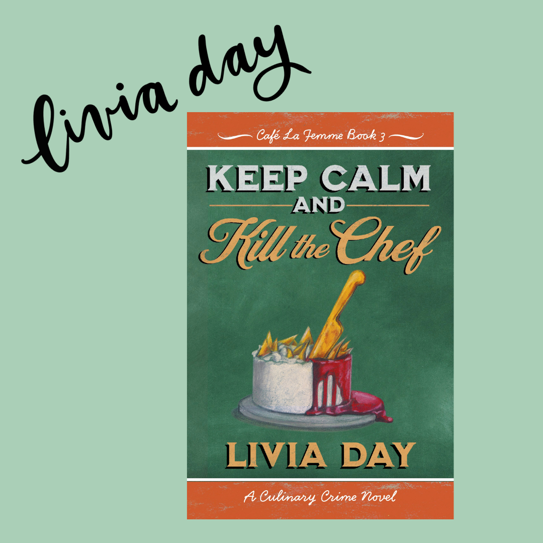 Keep Calm and Kill the Chef (Cafe La Femme 3) signed paperback