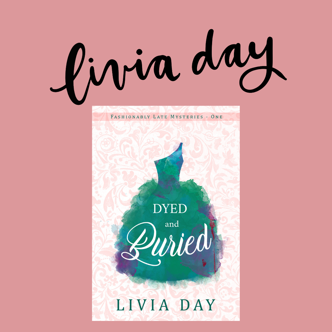 Dyed and Buried (Fashionably Late 1) signed paperback
