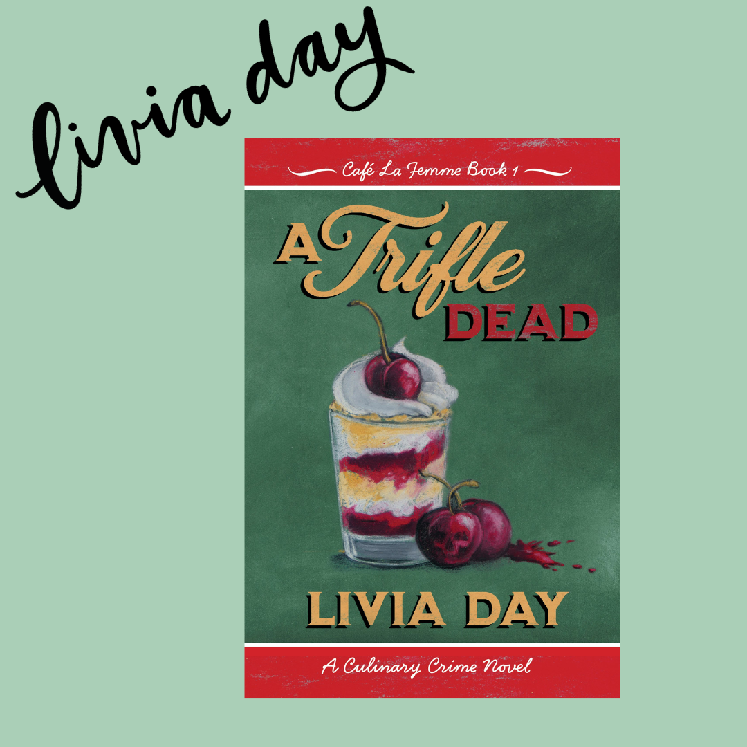 A Trifle Dead (Cafe La Femme 1) signed paperback
